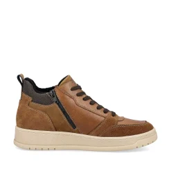 Rieker Sneakers-Men'S Sneaker High Caramel Brown