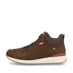 Rieker Sneakers-Men'S Sneaker High Wood Brown
