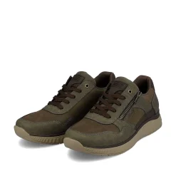 Rieker Sneakers-Men'S Sneaker Low Army Green-Olive Brown
