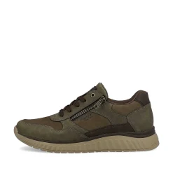 Rieker Sneakers-Men'S Sneaker Low Army Green-Olive Brown
