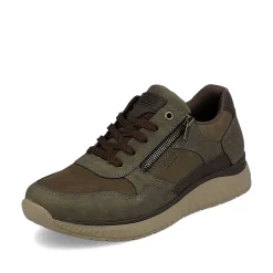 Rieker Sneakers-Men'S Sneaker Low Army Green-Olive Brown