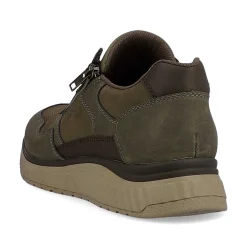 Rieker Sneakers-Men'S Sneaker Low Army Green-Olive Brown