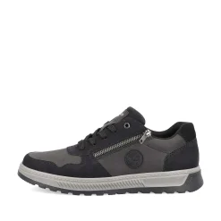 Rieker Sneakers-Men'S Sneaker Low Asphalt Black