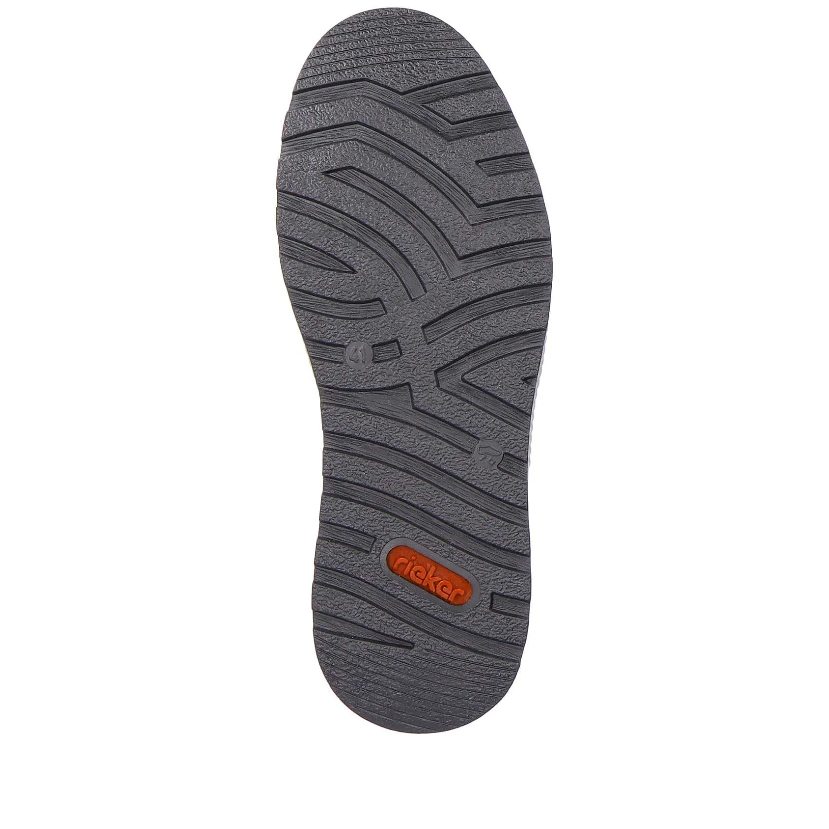 Rieker Sneakers-Men'S Sneaker Low Asphalt Black