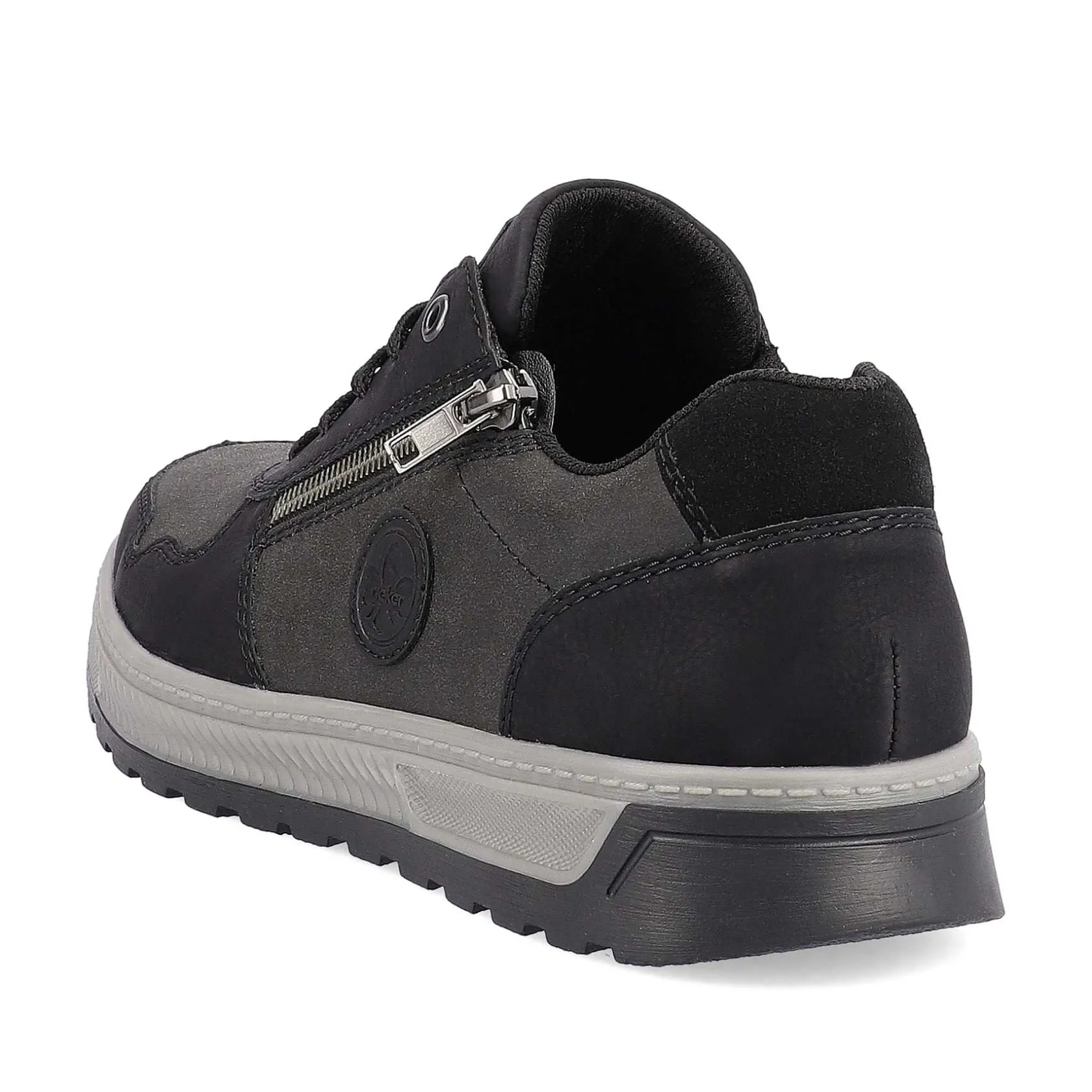 Rieker Sneakers-Men'S Sneaker Low Asphalt Black
