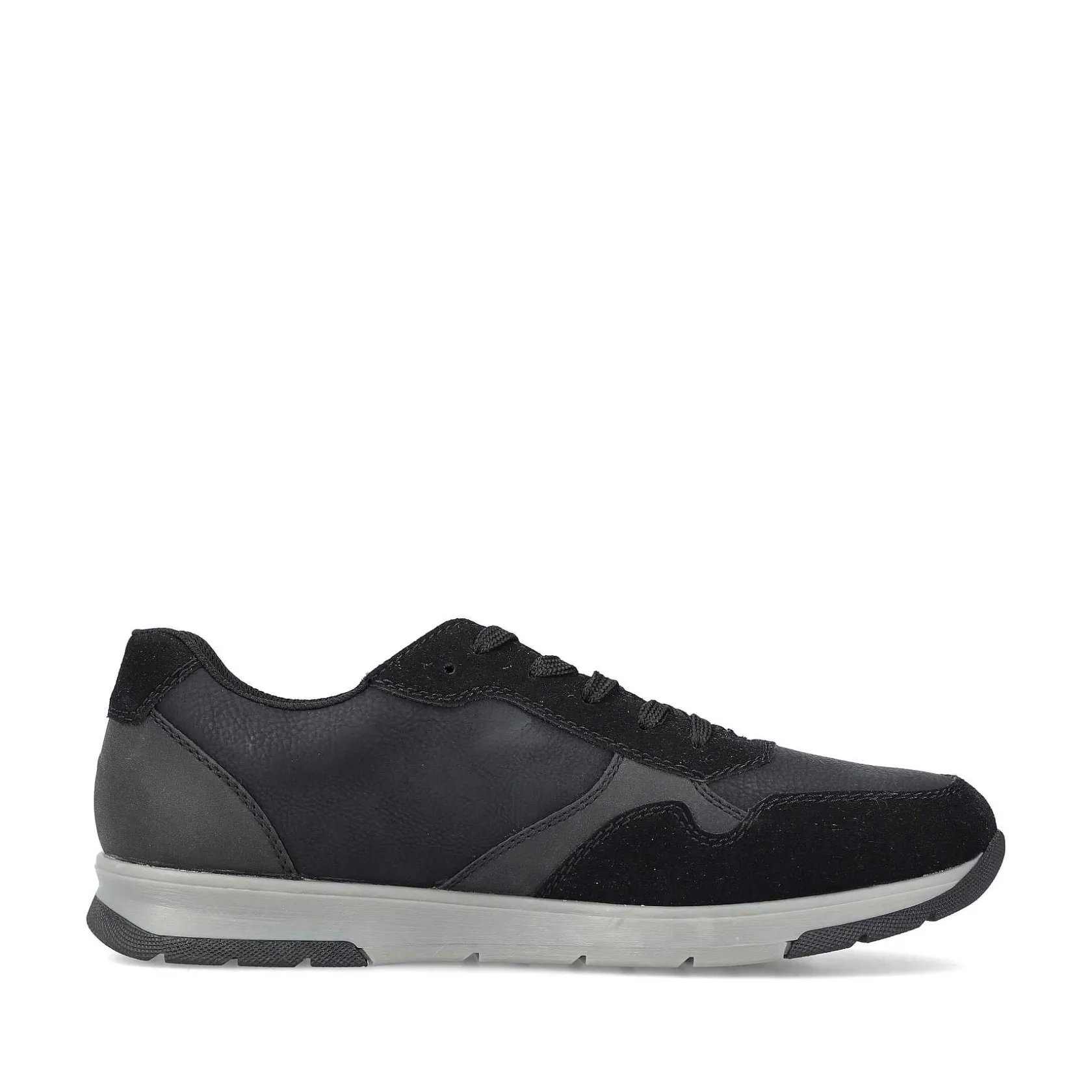 Rieker Sneakers-Men'S Sneaker Low Asphalt Black