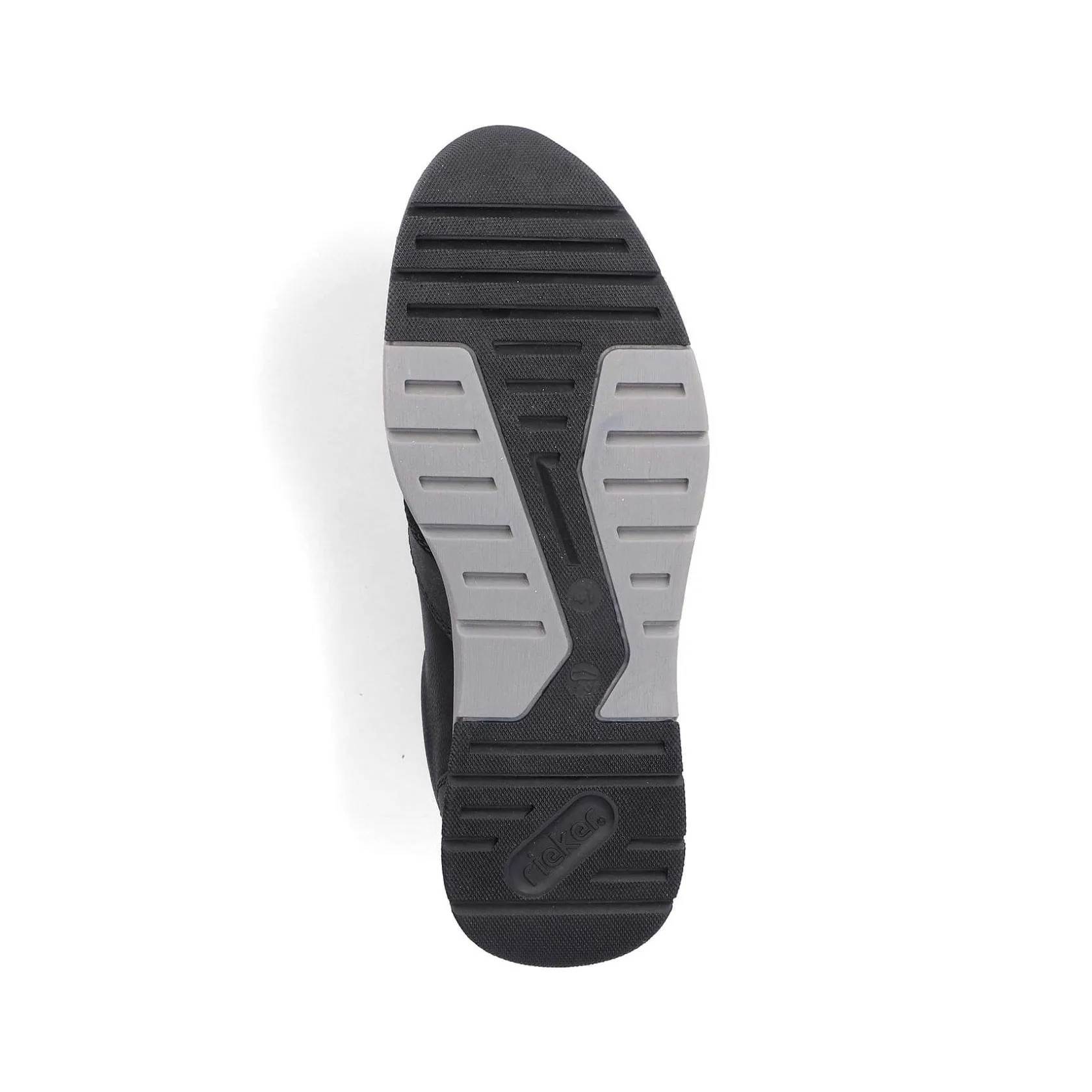 Rieker Sneakers-Men'S Sneaker Low Asphalt Black