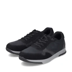 Rieker Sneakers-Men'S Sneaker Low Asphalt Black