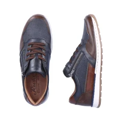 Rieker Sneakers-Men'S Sneaker Low Blue Gray