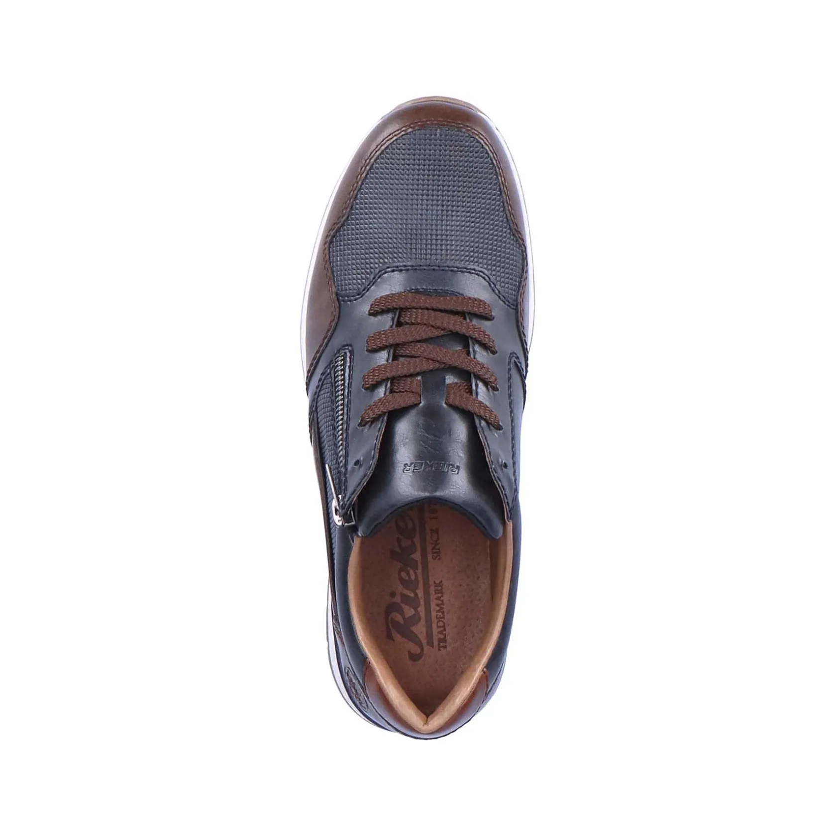 Rieker Sneakers-Men'S Sneaker Low Blue Gray