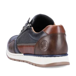 Rieker Sneakers-Men'S Sneaker Low Blue Gray