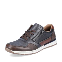 Rieker Sneakers-Men'S Sneaker Low Blue Gray