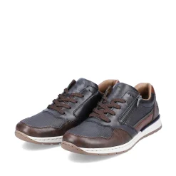 Rieker Sneakers-Men'S Sneaker Low Blue Gray