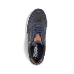 Rieker Sneakers-Men'S Sneaker Low Blue Gray