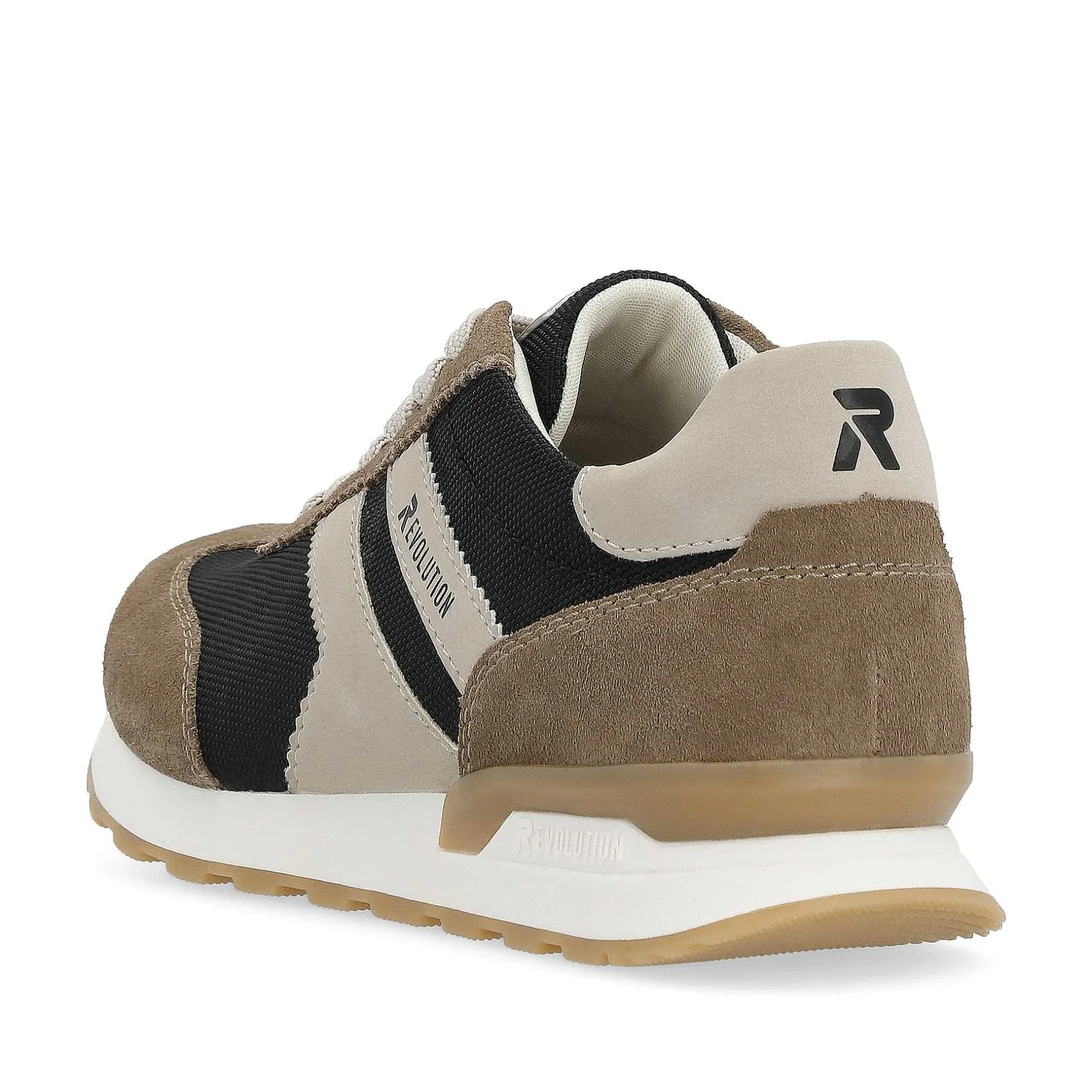 Rieker Sneakers-Men'S Sneaker Low Cinnamon Black