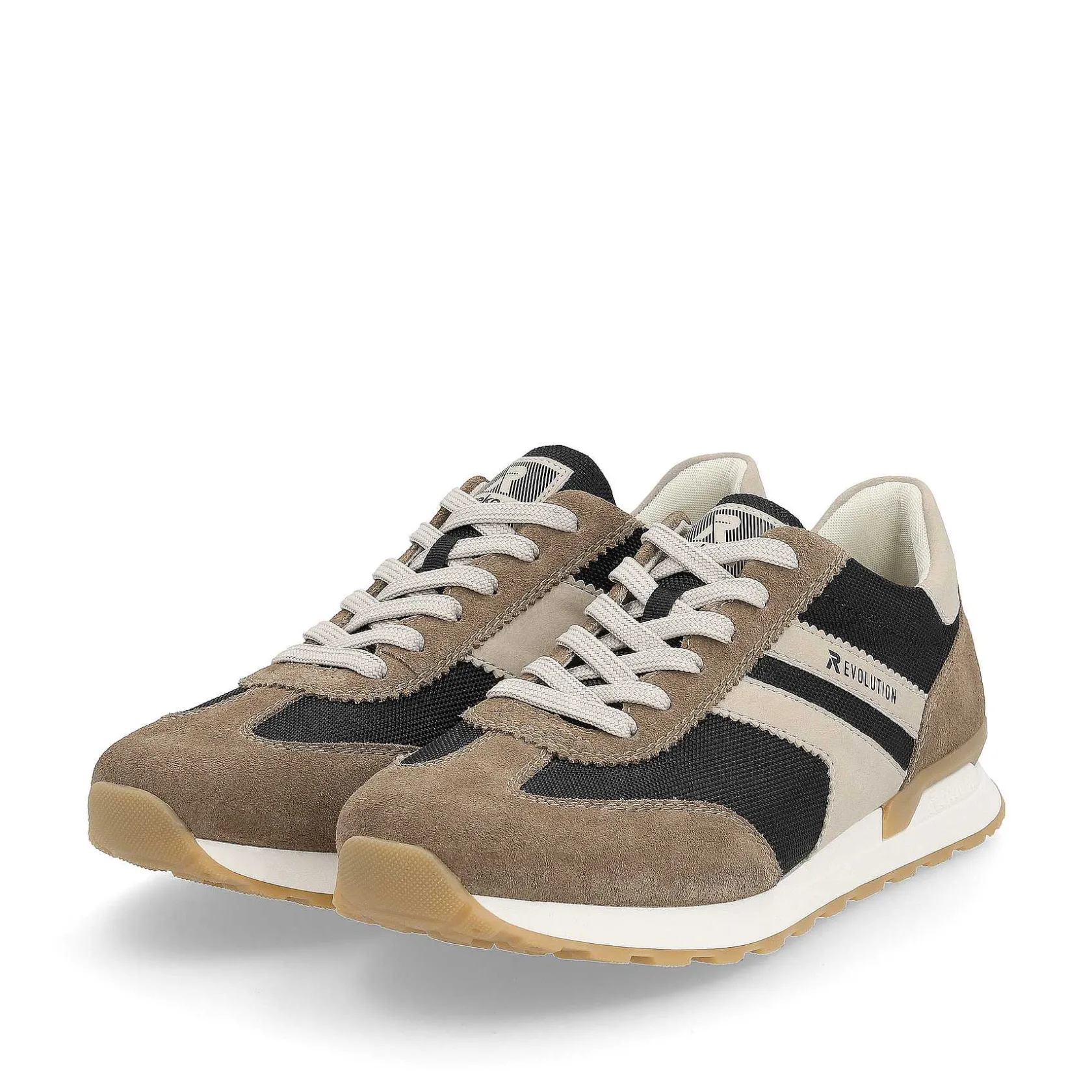 Rieker Sneakers-Men'S Sneaker Low Cinnamon Black