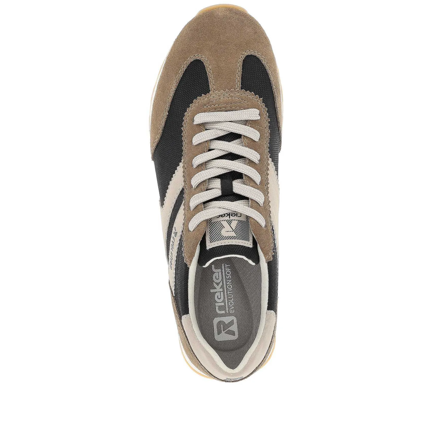 Rieker Sneakers-Men'S Sneaker Low Cinnamon Black