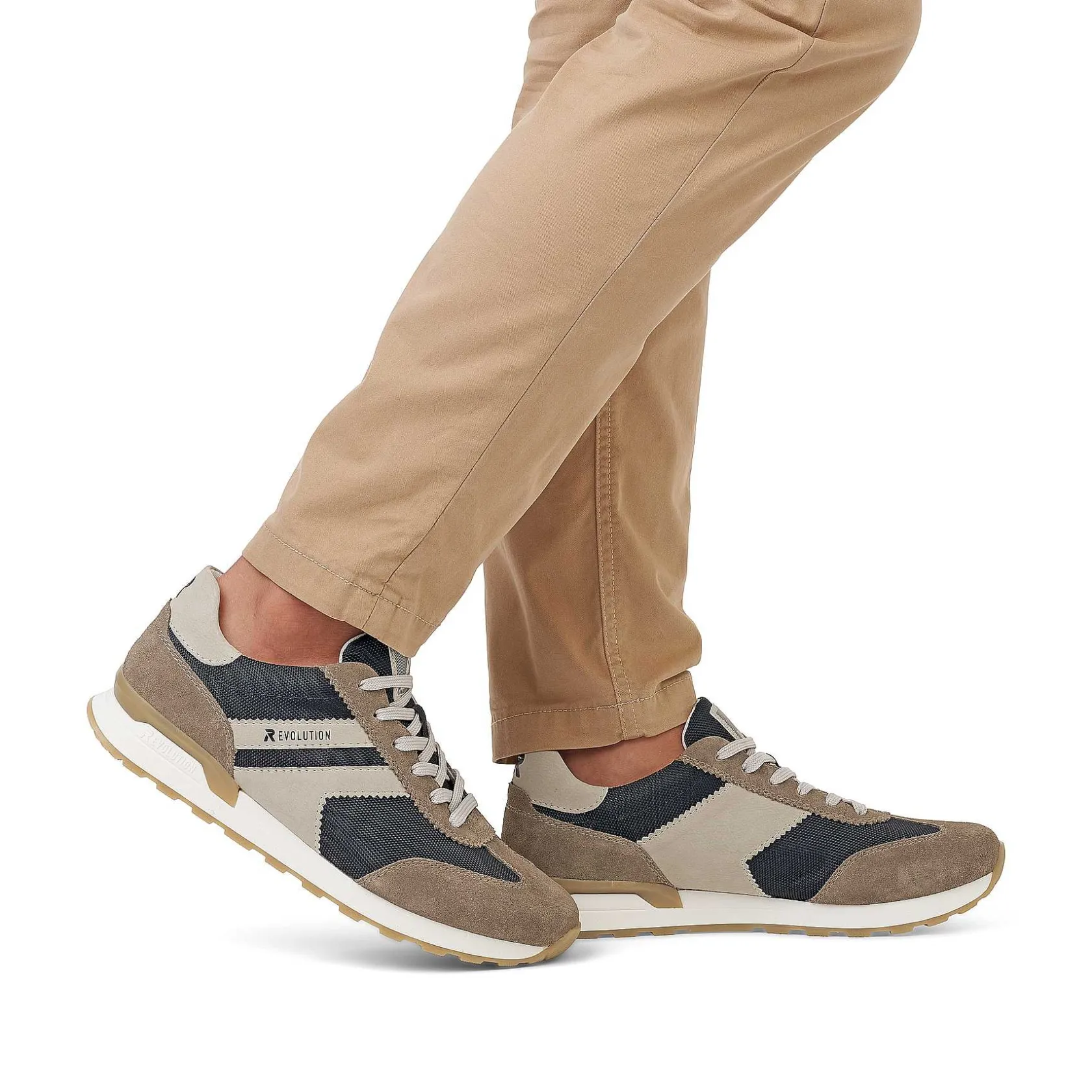 Rieker Sneakers-Men'S Sneaker Low Cinnamon Black