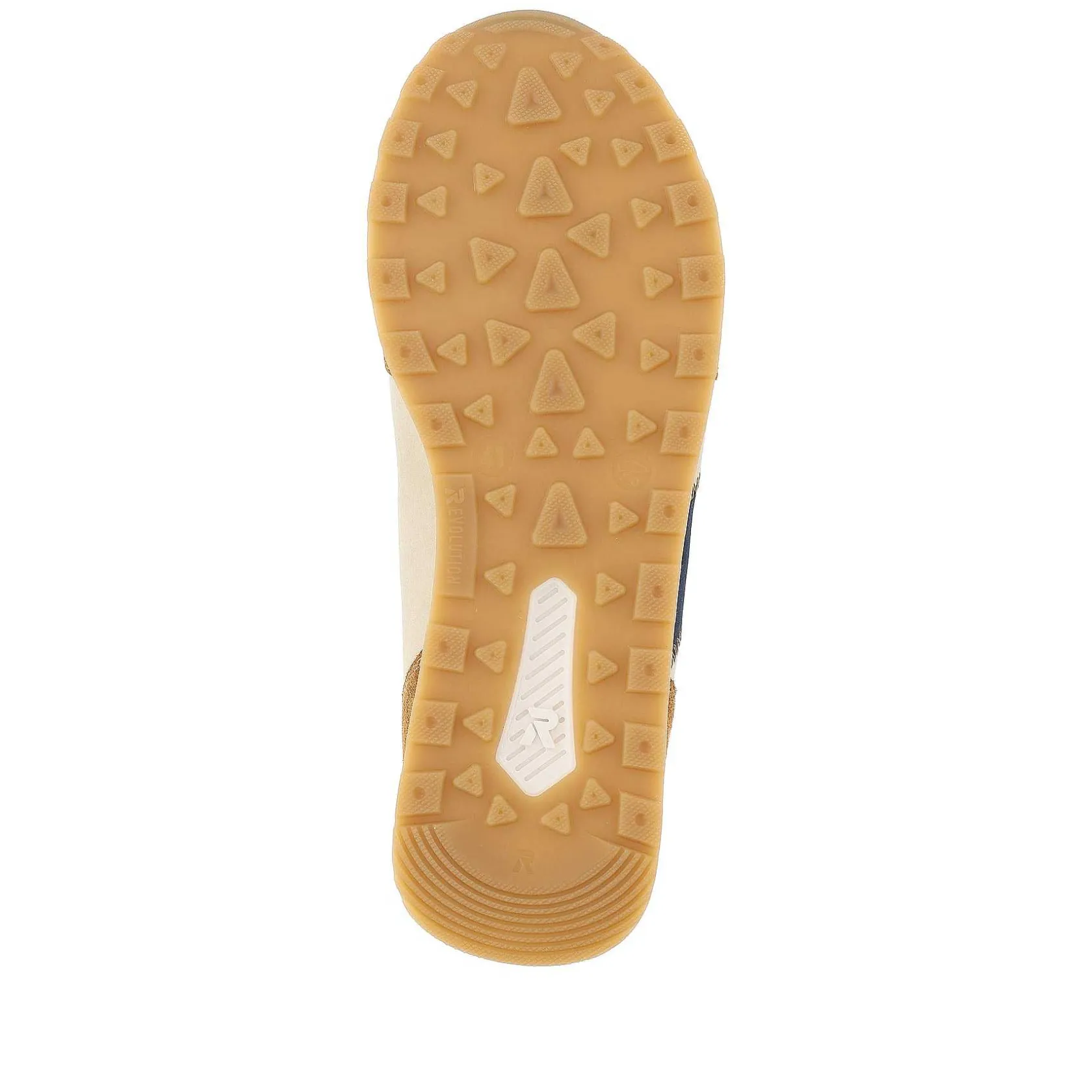 Rieker Sneakers-Men'S Sneaker Low Clay-Beige Nougat-Brown