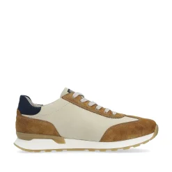 Rieker Sneakers-Men'S Sneaker Low Clay-Beige Nougat-Brown