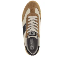Rieker Sneakers-Men'S Sneaker Low Clay-Beige Nougat-Brown