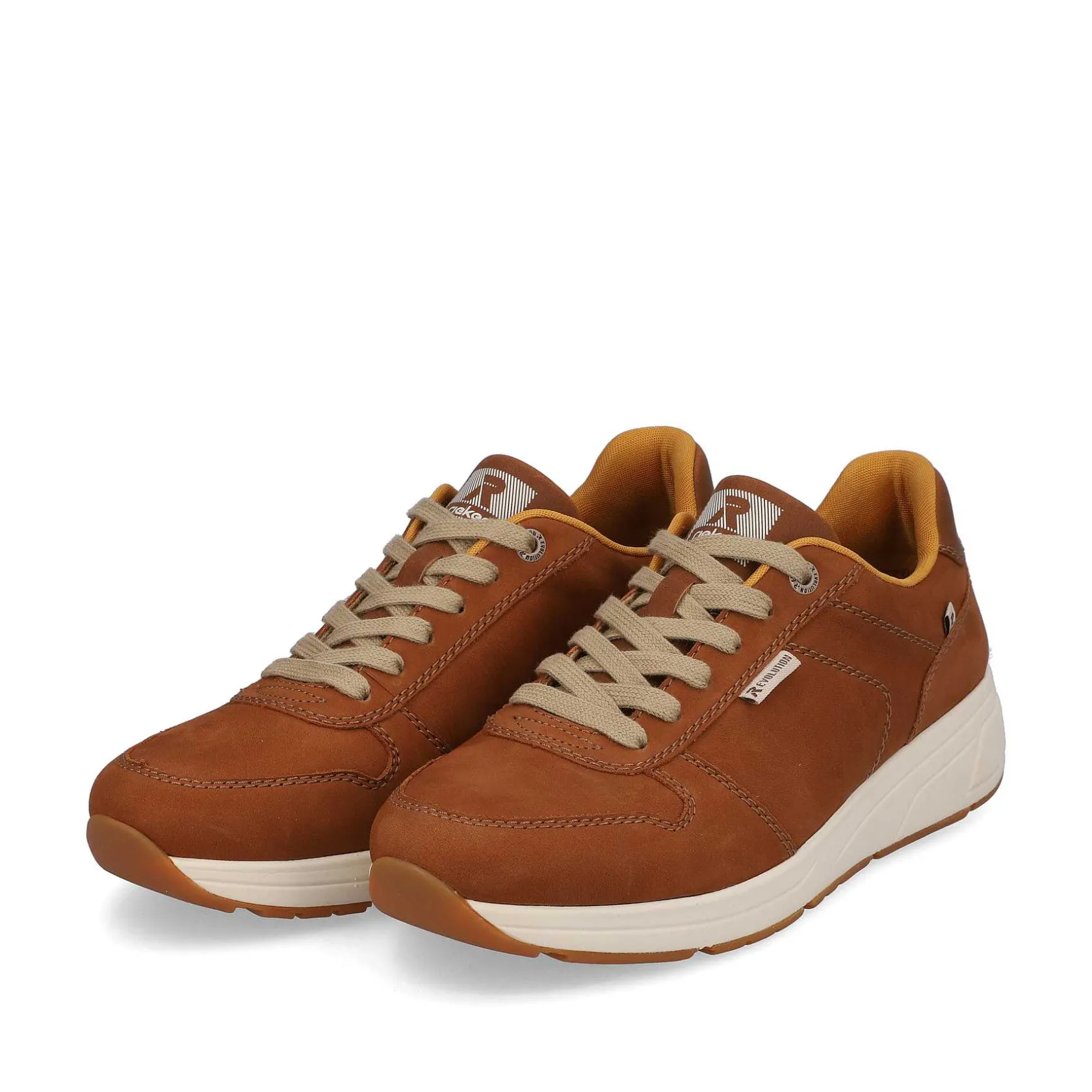 Rieker Sneakers-Men'S Sneaker Low Caramel Brown