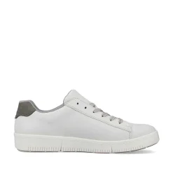 Rieker Sneakers-Men'S Sneaker Low Cream White