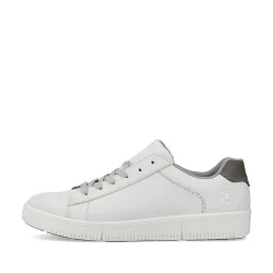 Rieker Sneakers-Men'S Sneaker Low Cream White