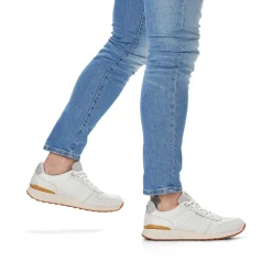 Rieker Sneakers-Men'S Sneaker Low Crystal White