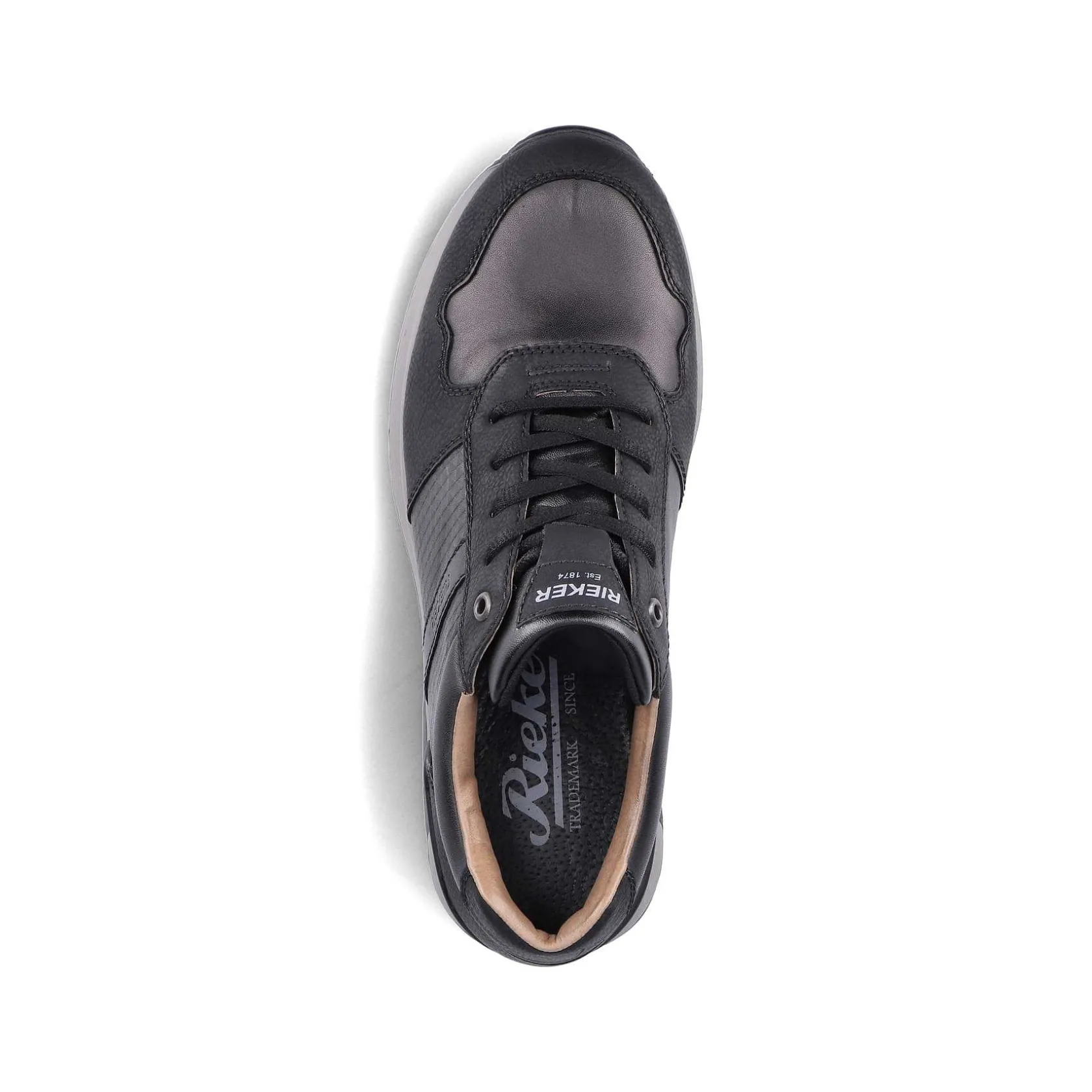 Rieker Sneakers-Men'S Sneaker Low Deep Black