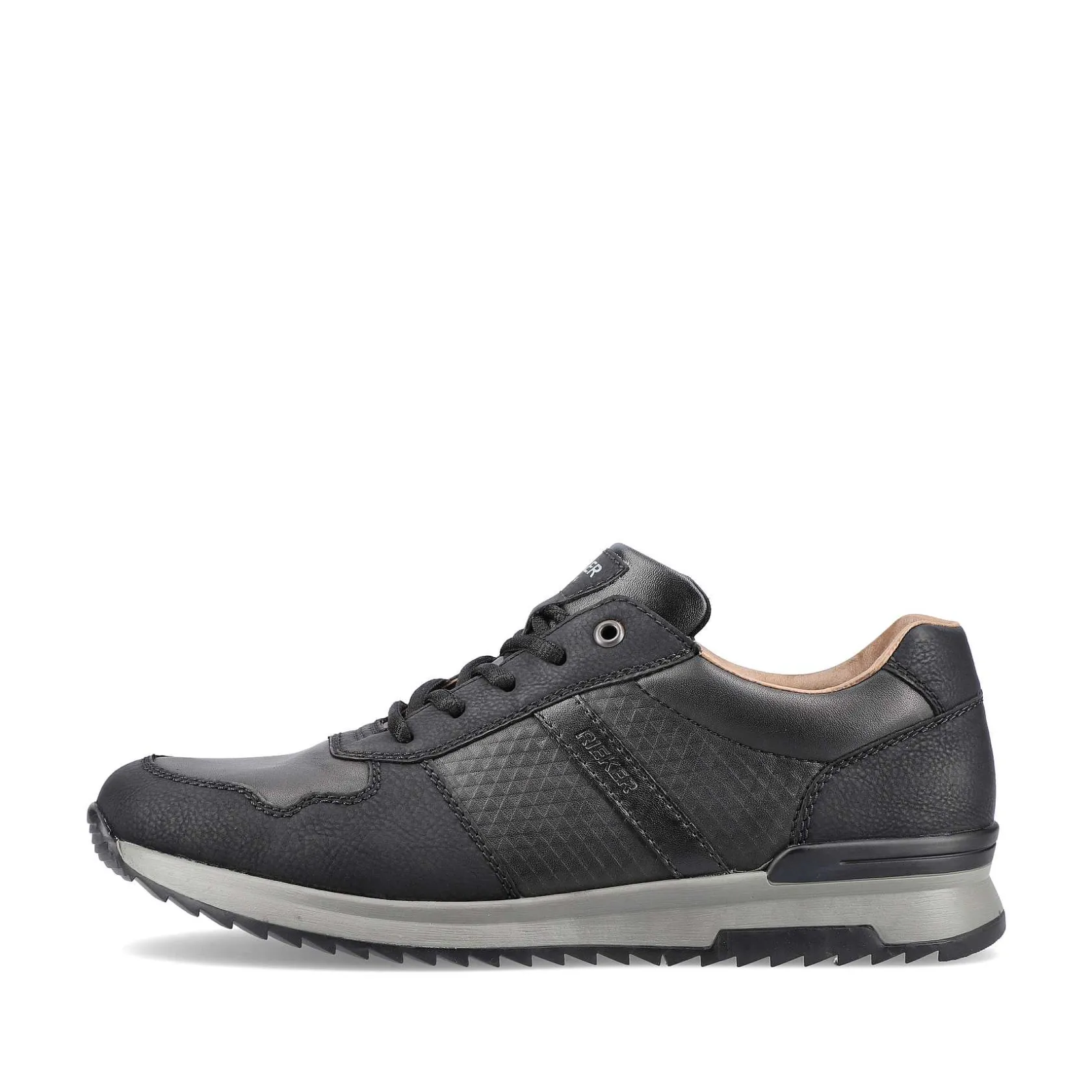 Rieker Sneakers-Men'S Sneaker Low Deep Black