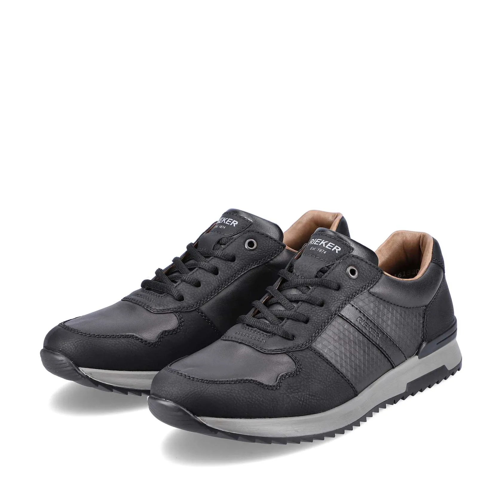Rieker Sneakers-Men'S Sneaker Low Deep Black
