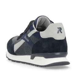 Rieker Sneakers-Men'S Sneaker Low Dark-Blue Dusty-Grey