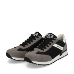 Rieker Sneakers-Men'S Sneaker Low Deep-Black Stone-Grey
