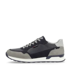 Rieker Sneakers-Men'S Sneaker Low Dark-Blue Graphite-Grey