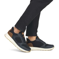 Rieker Sneakers-Men'S Sneaker Low Dark Blue