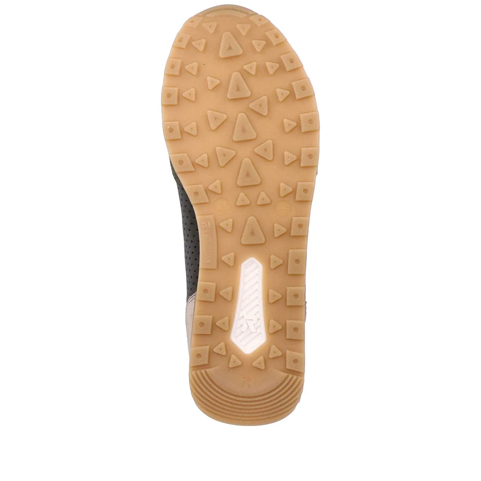 Rieker Sneakers-Men'S Sneaker Low Forest-Green Clay-Beige