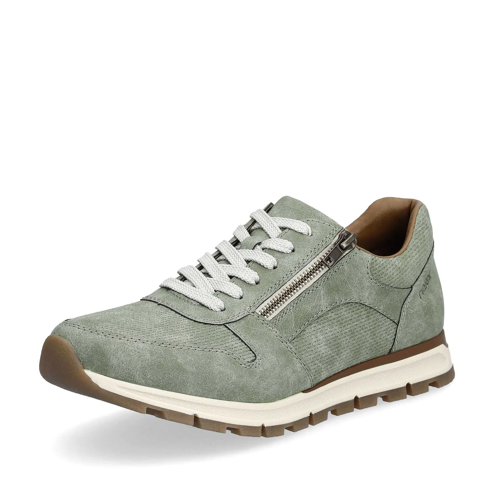 Rieker Sneakers-Men'S Sneaker Low Green Grey