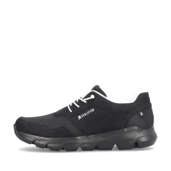 Rieker Sporty Styles-Men'S Sneaker Low Midnight Black