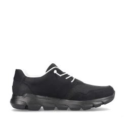Rieker Sporty Styles-Men'S Sneaker Low Midnight Black