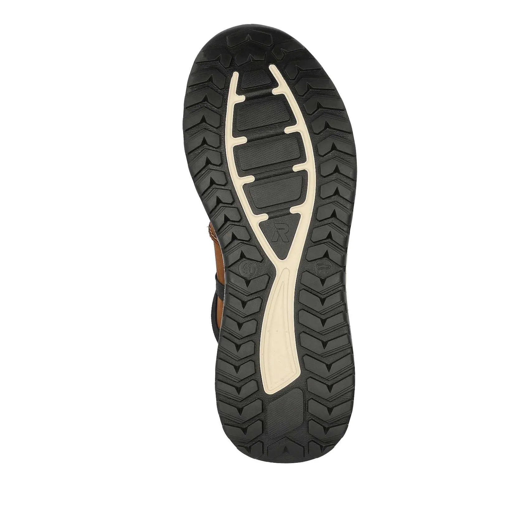 Rieker Sneakers-Men'S Sneaker Low Nut-Brown Black