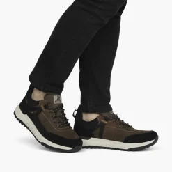 Rieker Sneakers-Men'S Sneaker Low Nut-Brown Black