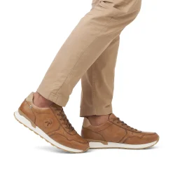 Rieker Sporty Styles-Men'S Sneaker Low Nougat