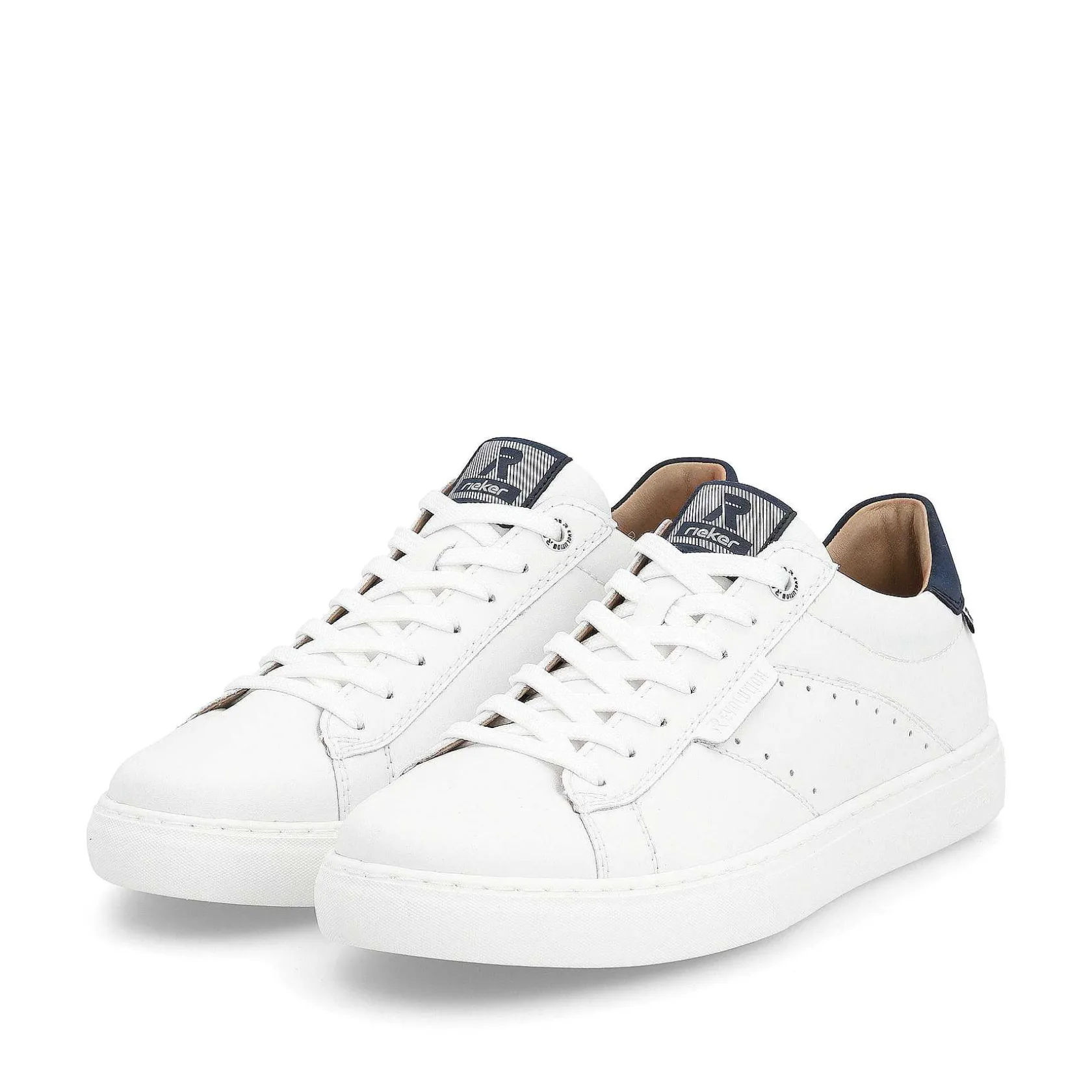 Rieker Sneakers-Men'S Sneaker Low Pearl White