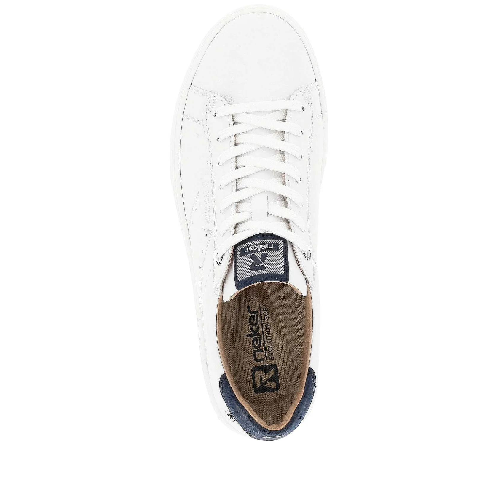 Rieker Sneakers-Men'S Sneaker Low Pearl White