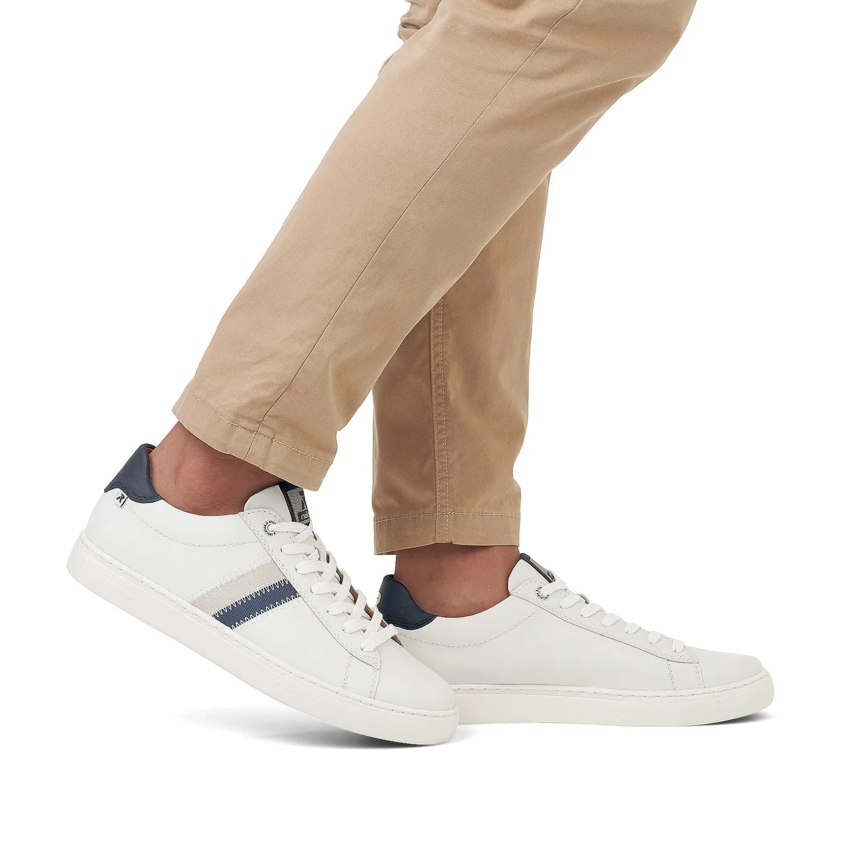 Rieker Sneakers-Men'S Sneaker Low Pearl White