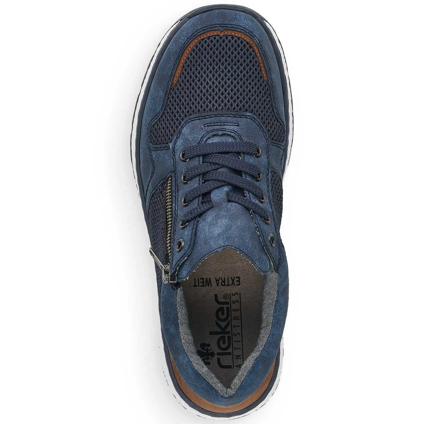 Rieker Sneakers-Men'S Sneaker Low Pacific Blue