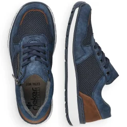 Rieker Sneakers-Men'S Sneaker Low Pacific Blue