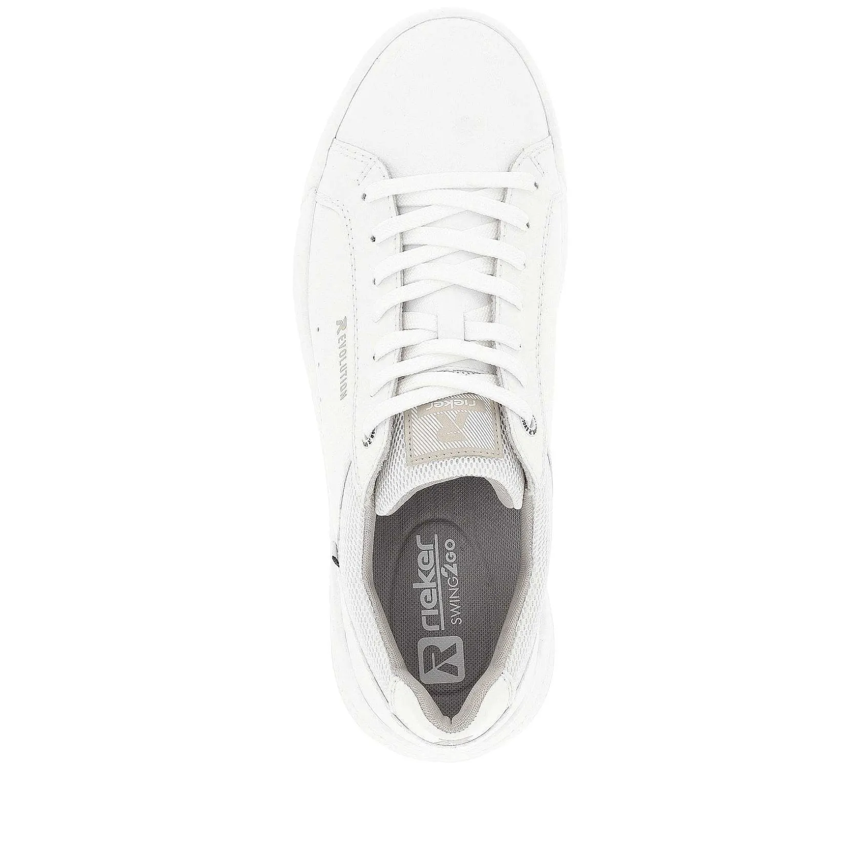 Rieker Sneakers-Men'S Sneaker Low Pearl White