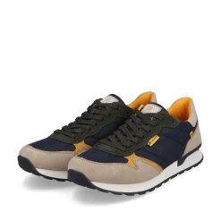 Rieker Sneakers-Men'S Sneaker Low Royal Blue Clay Beige